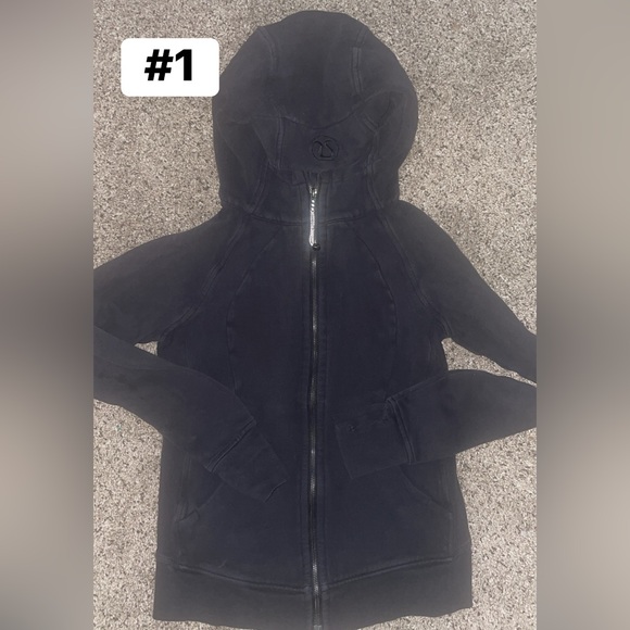 lululemon athletica Denim - Lululemon Full Zip Scuba